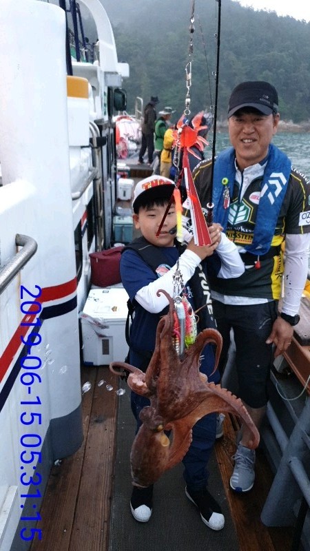 낚시뚜,문어,녹동항,태극피싱호,낚시뚜1