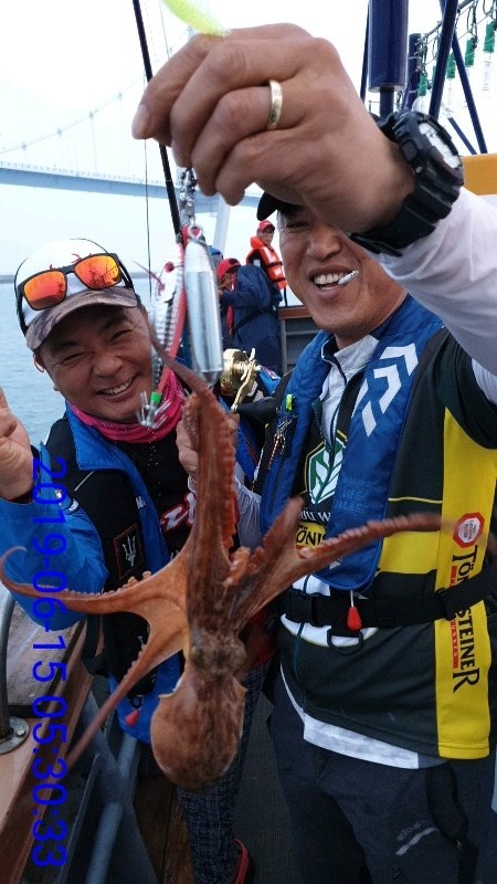 낚시뚜,문어,녹동항,태극피싱호,낚시뚜3