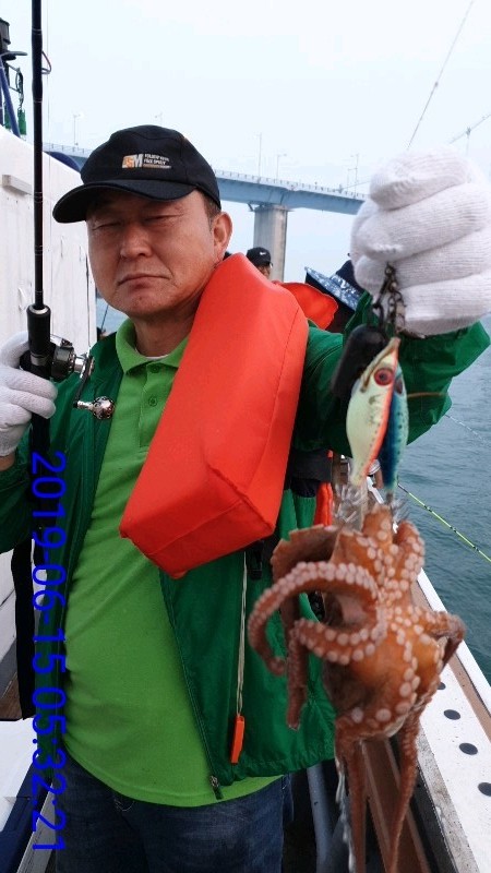 낚시뚜,문어,녹동항,태극피싱호,낚시뚜5