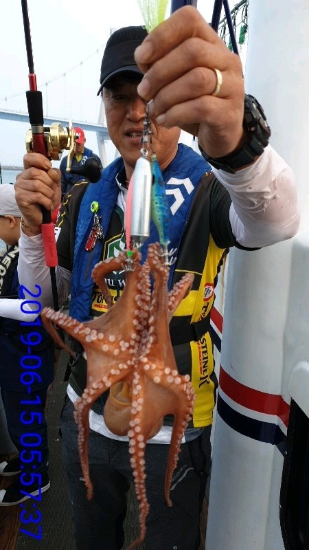 낚시뚜,문어,녹동항,태극피싱호,낚시뚜8