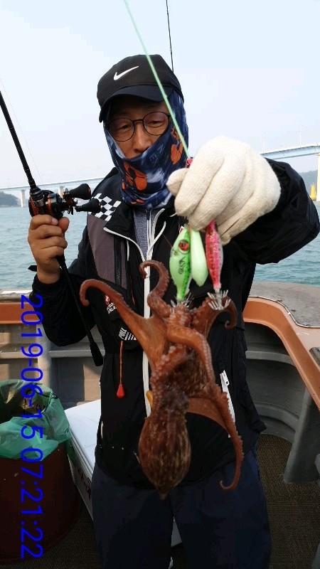 낚시뚜,문어,녹동항,태극피싱호,낚시뚜16