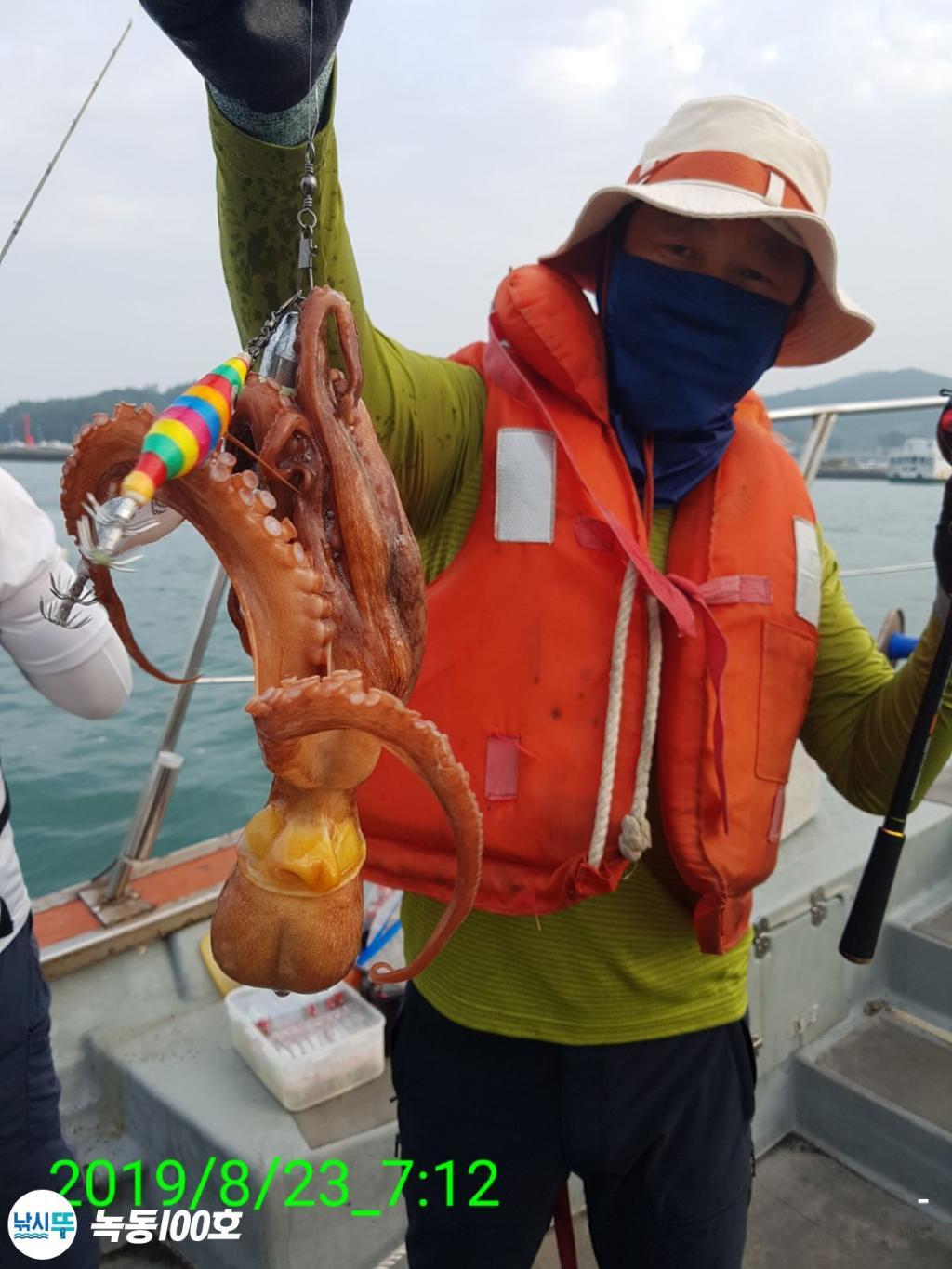 낚시뚜,돌문어,녹동항,녹동100호,낚시뚜6
