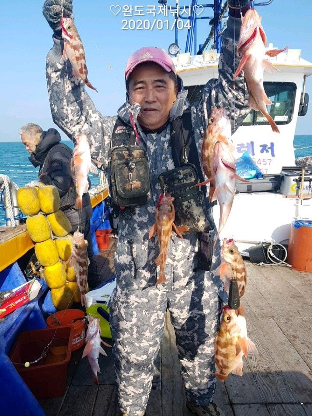 낚시뚜,열기,완도항,완도국제낚시,낚시뚜4