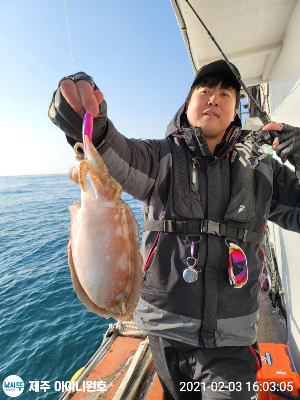 낚시뚜,갑오징어,제주 신창항,제주 아이니원호,낚시뚜10