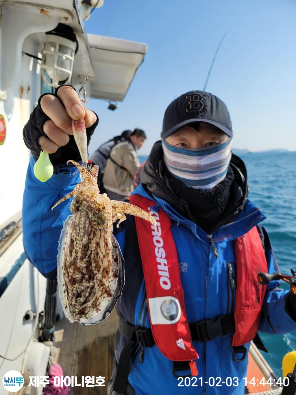 낚시뚜,갑오징어,제주 신창항,제주 아이니원호,낚시뚜6