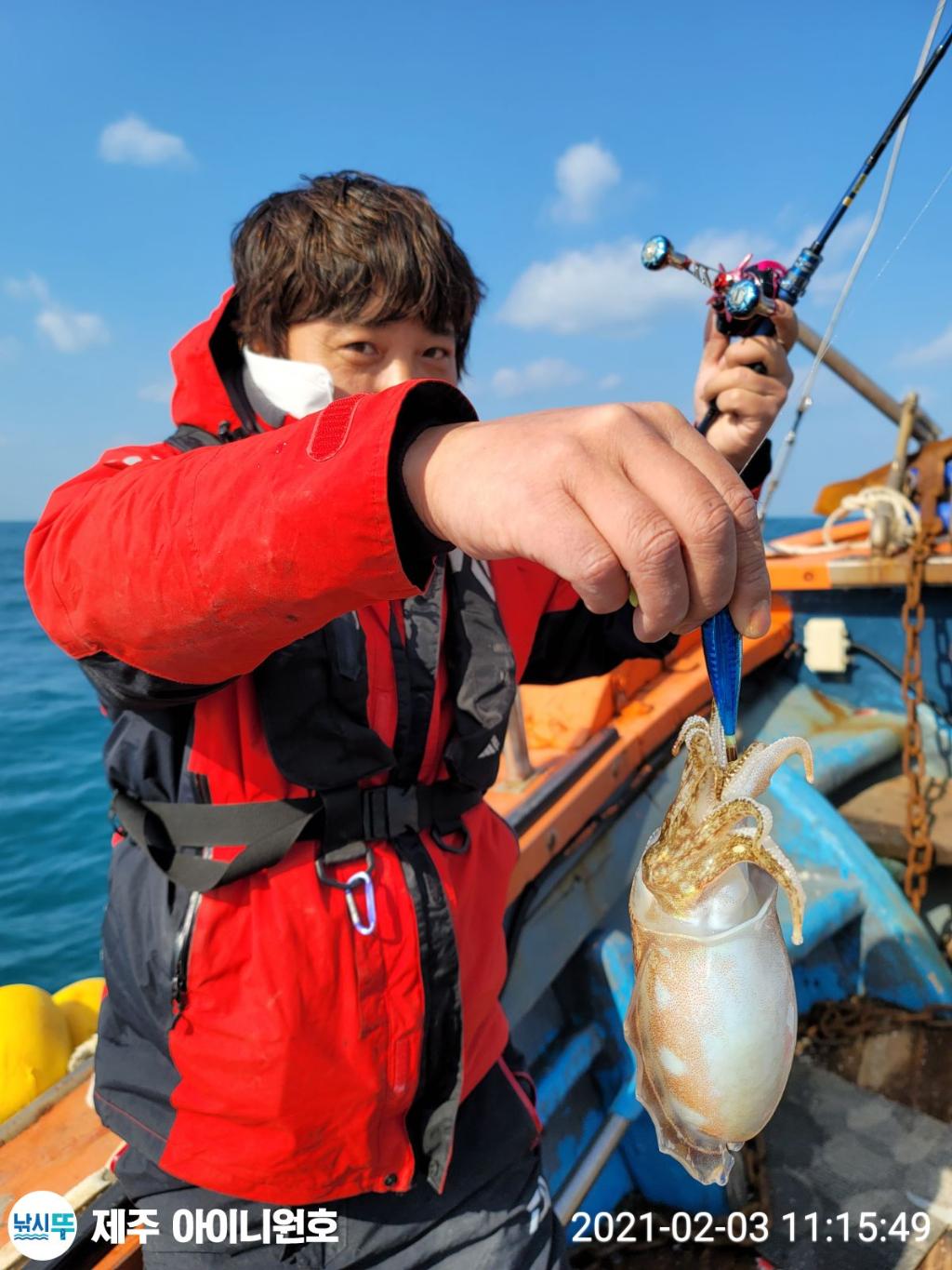 낚시뚜,갑오징어,제주 신창항,제주 아이니원호,낚시뚜1