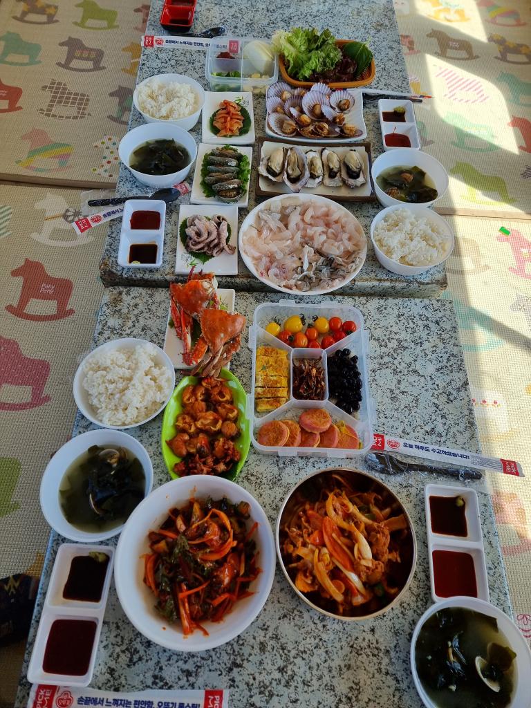 봄도다리ㅡ(해물밥상)씨알급 손맛.푸짐한 밥상으로 굿굿입니다