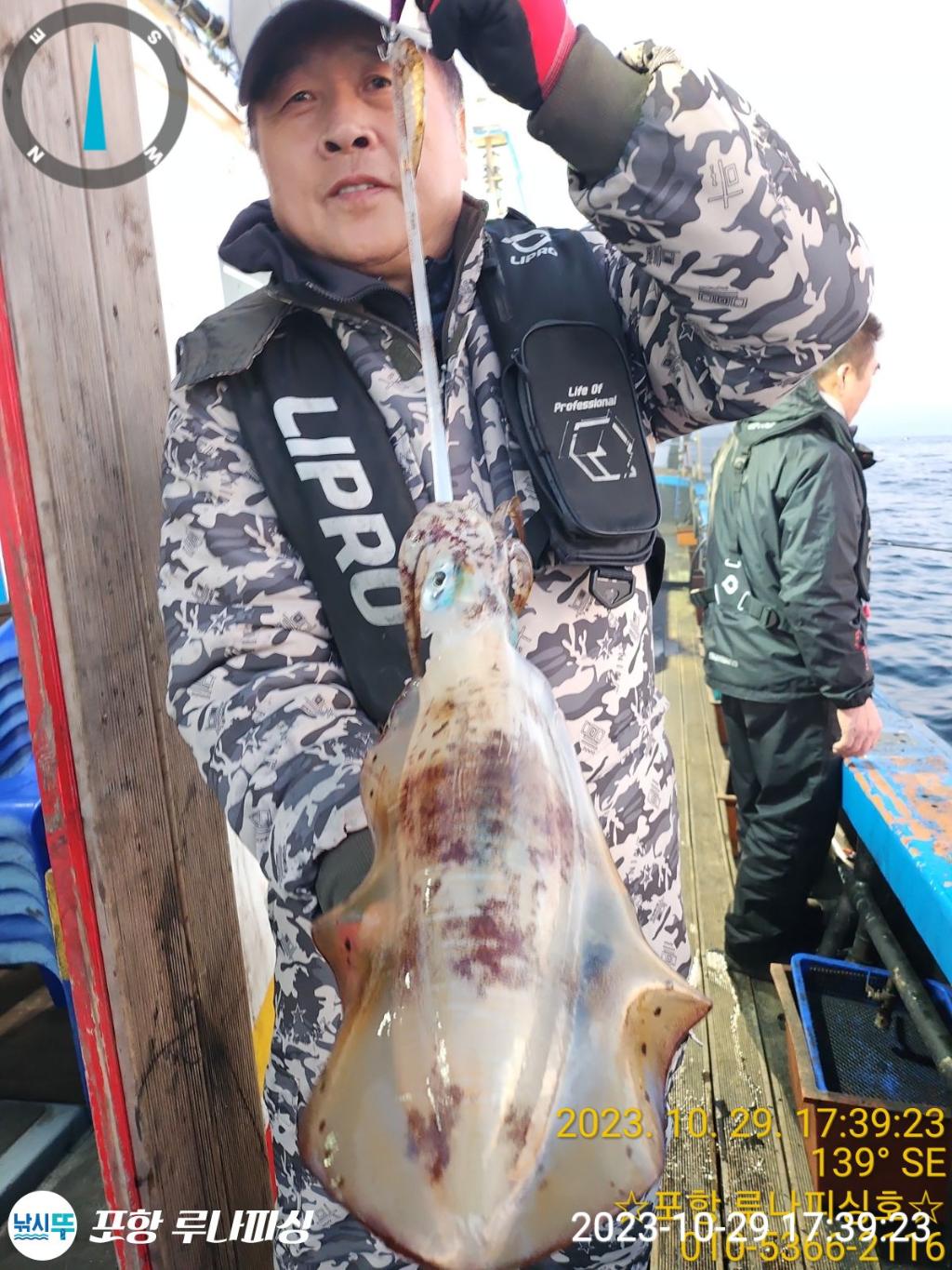 낚시뚜,무늬오징어,구룡포항,포항 루나피싱,낚시뚜1