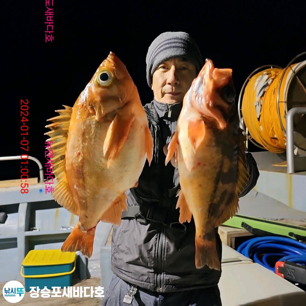 낚시뚜,열기,장승포항,장승포 새바다호,낚시뚜43