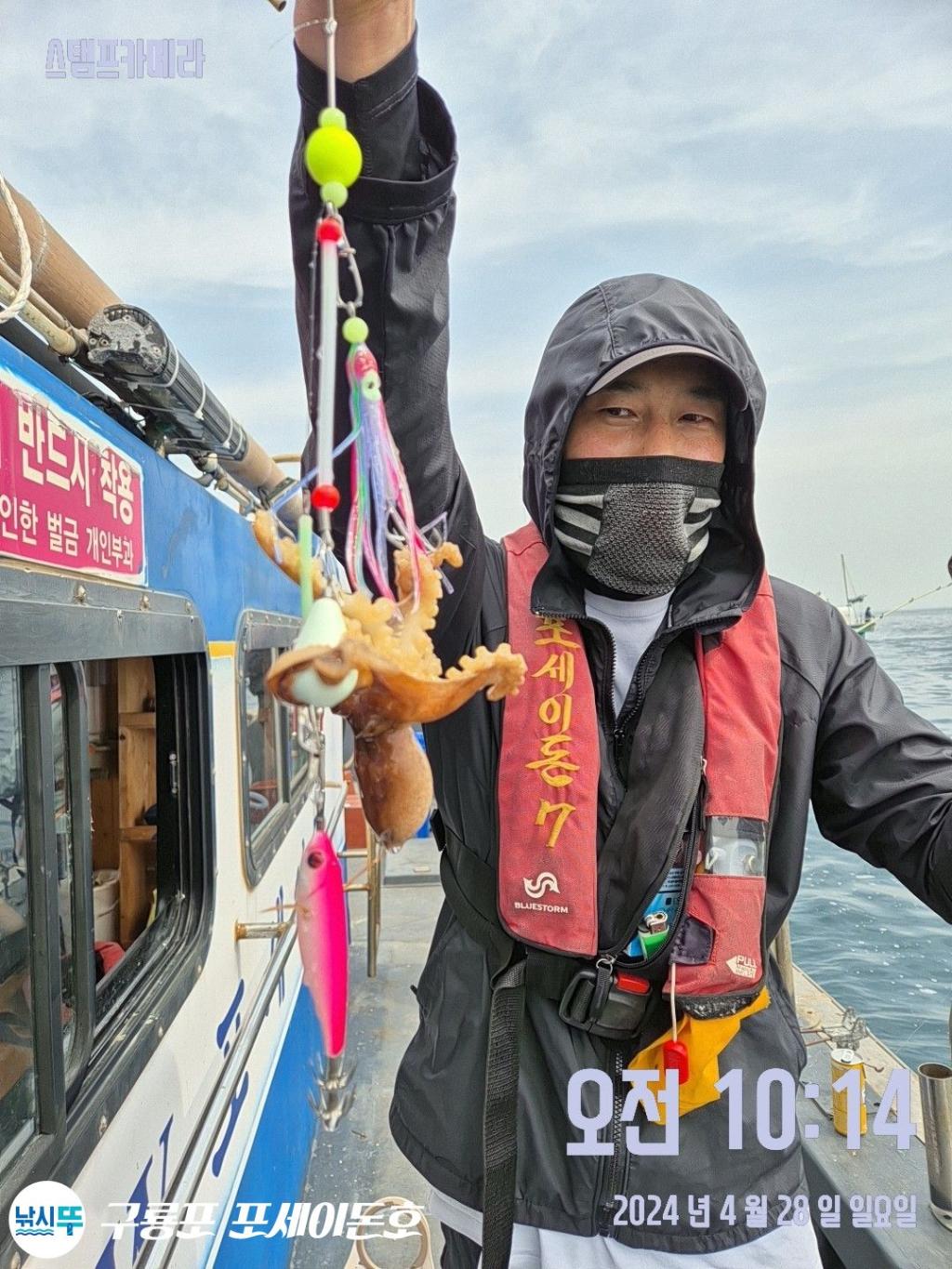 낚시뚜,쭈꾸미,갑오징어,구룡포항,구룡포 포세이돈호,낚시뚜17