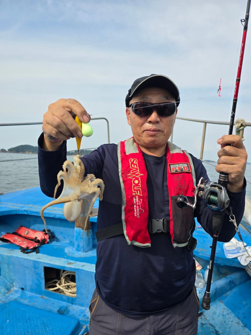 낚시뚜,쭈꾸미,오천항,오천항 푸르러호,낚시뚜15