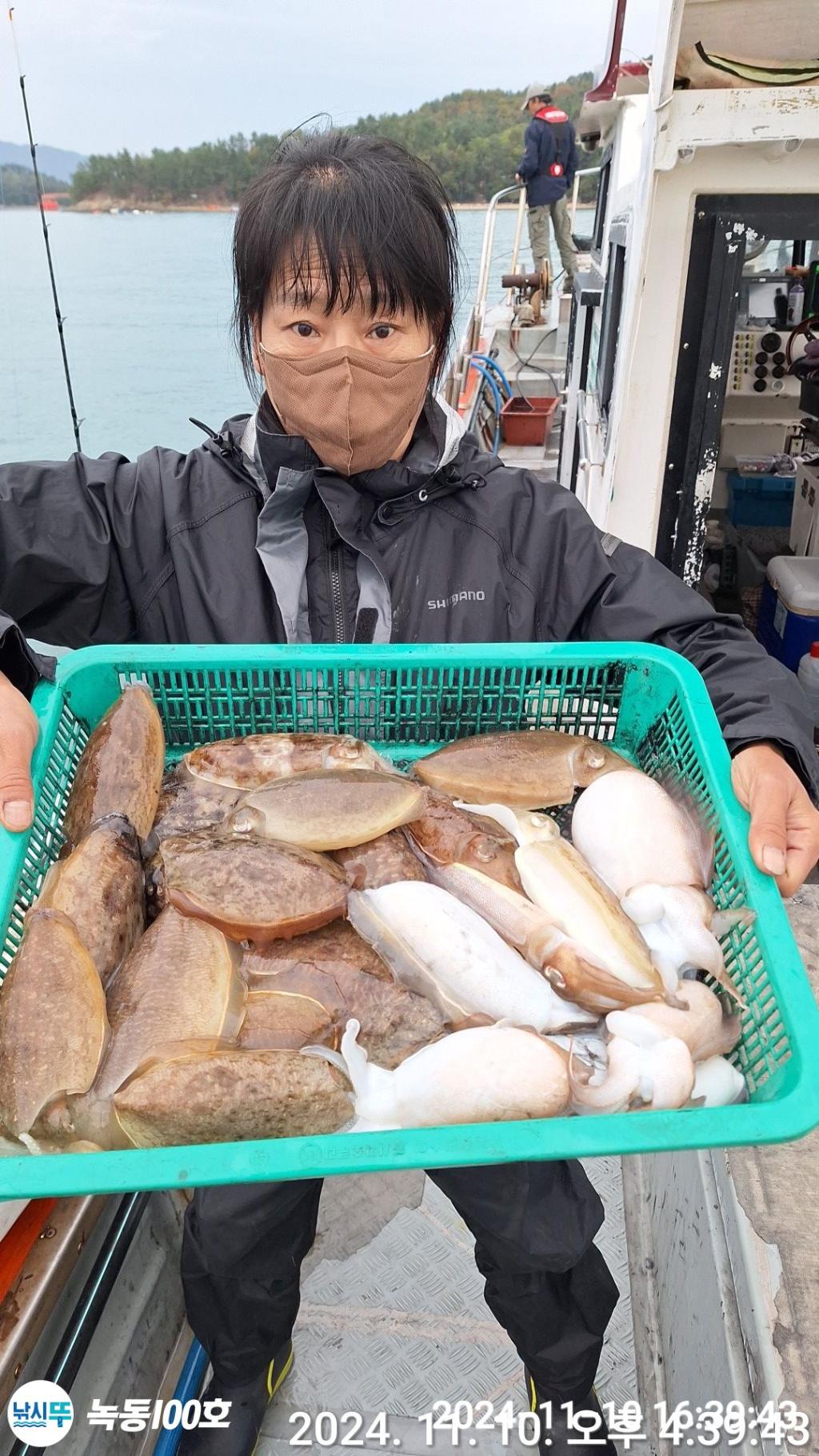 낚시뚜,갑오징어,쭈꾸미,녹동항,녹동100호,낚시뚜7