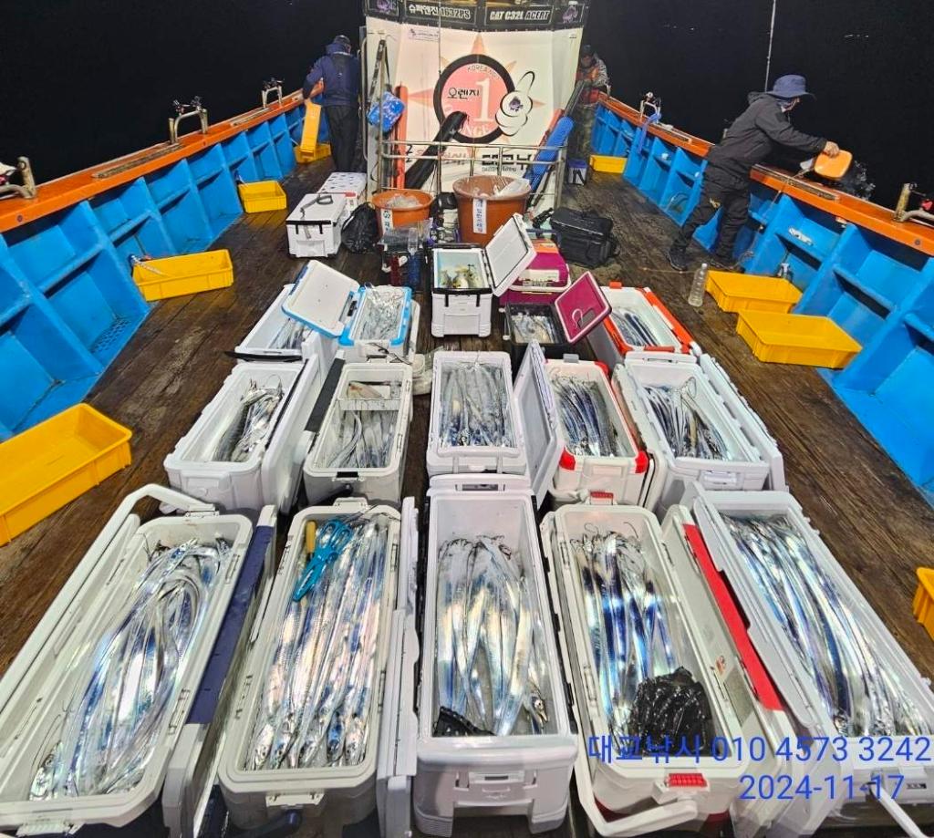 갈치, 삼포대교낚시, 낚시뚜