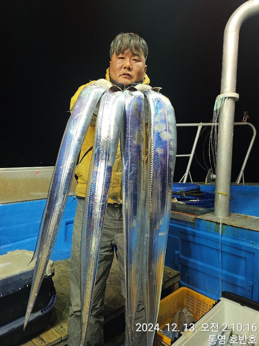 낚시뚜,갈치,통영 신전항,통영호반호,낚시뚜2