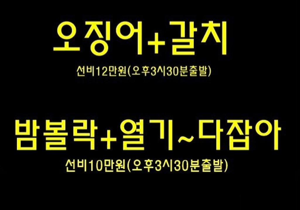 기타 (직접입력), 삼포대교낚시, 낚시뚜