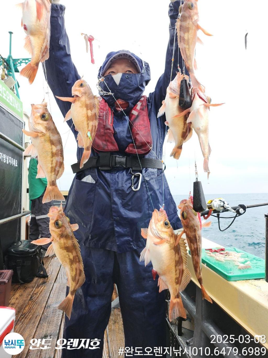 낚시뚜,열기,완도항,완도 오렌지호,낚시뚜1