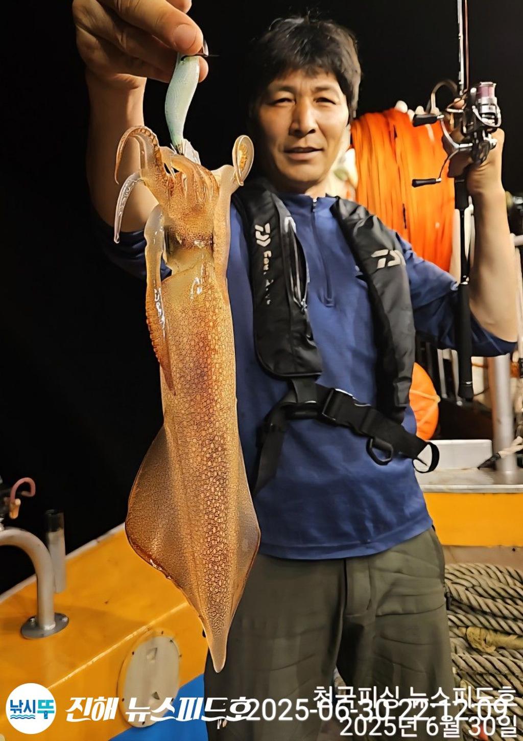 낚시뚜,한치,진해행암항,진해 뉴스피드호,낚시뚜4