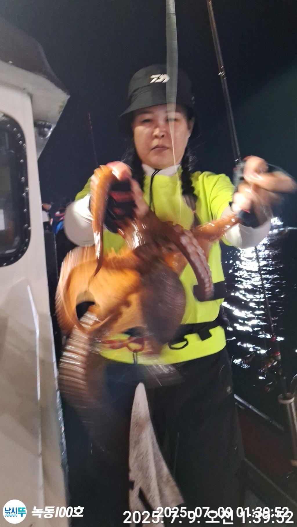 낚시뚜,돌문어,녹동항,녹동100호,낚시뚜7