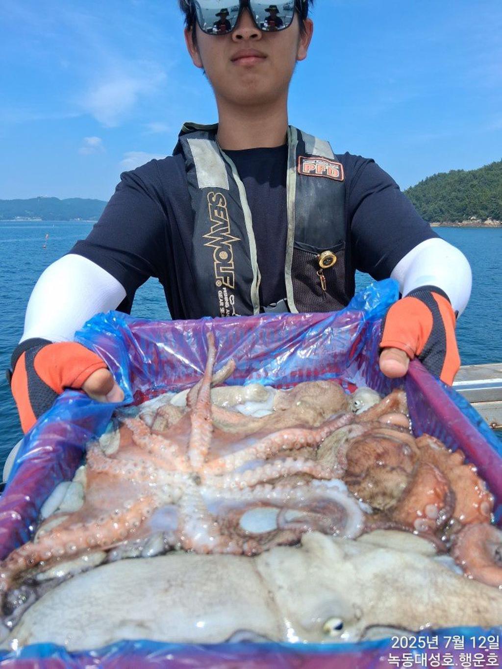 낚시뚜,돌문어,녹동항,녹동대성호,낚시뚜20