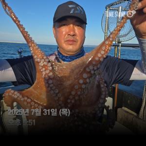 조황, 포항돌문어 씨알굿~