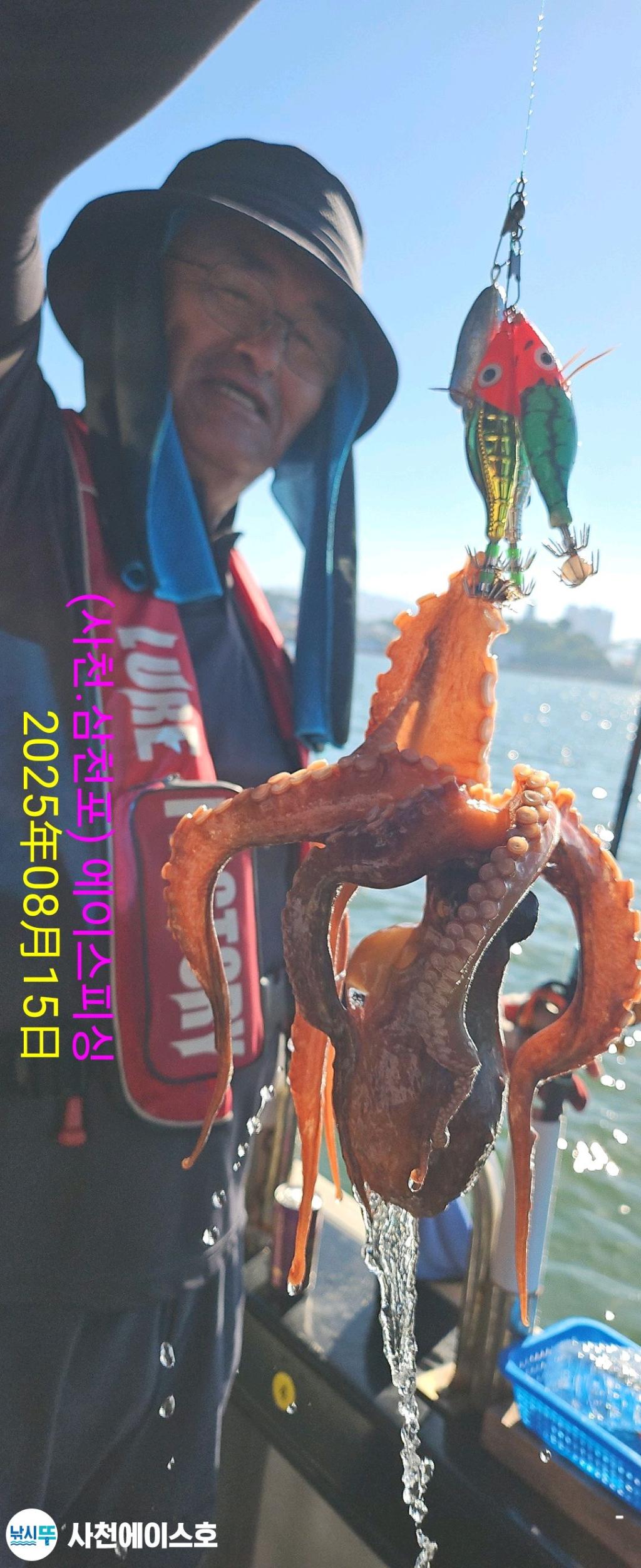 낚시뚜,돌문어,삼천포 팔포항,사천에이스호,낚시뚜13