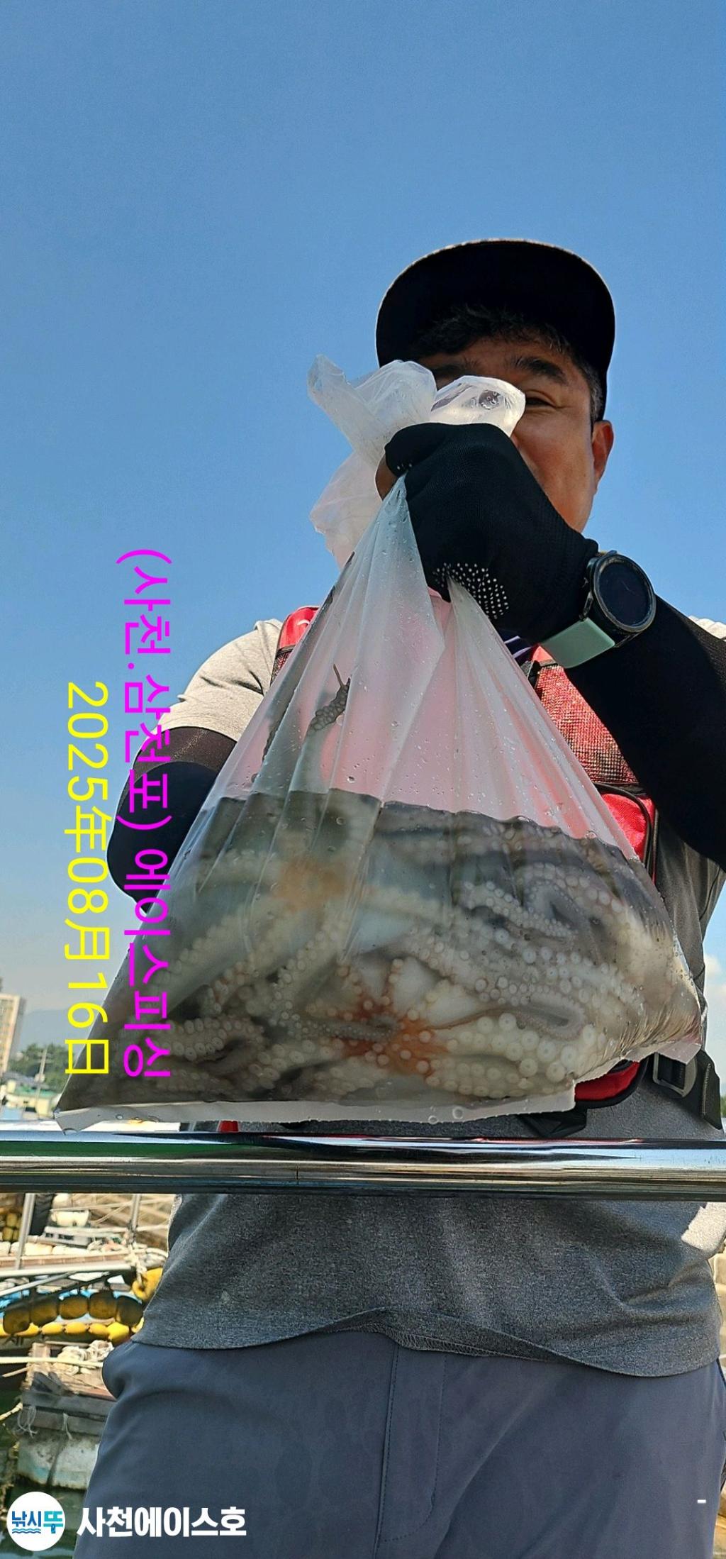 낚시뚜,돌문어,삼천포 팔포항,사천에이스호,낚시뚜3