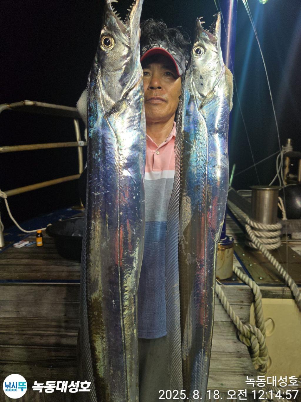 낚시뚜,갈치,녹동항,녹동대성호,낚시뚜8