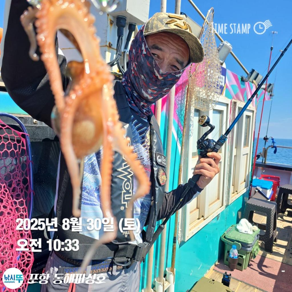 낚시뚜,돌문어,포항(운하관),포항 동해피싱호,낚시뚜17