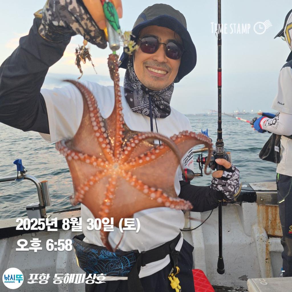 낚시뚜,돌문어,포항(운하관),포항 동해피싱호,낚시뚜5