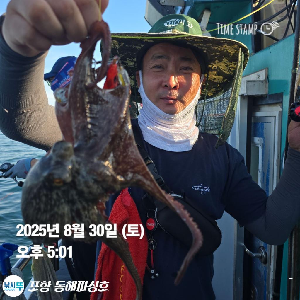 낚시뚜,돌문어,포항(운하관),포항 동해피싱호,낚시뚜1