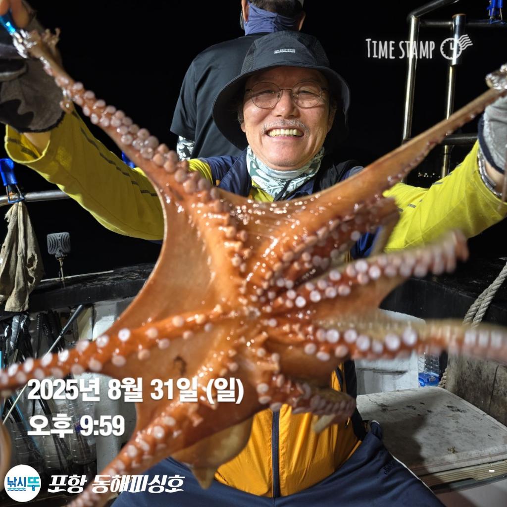 낚시뚜,돌문어,포항(운하관),포항 동해피싱호,낚시뚜3