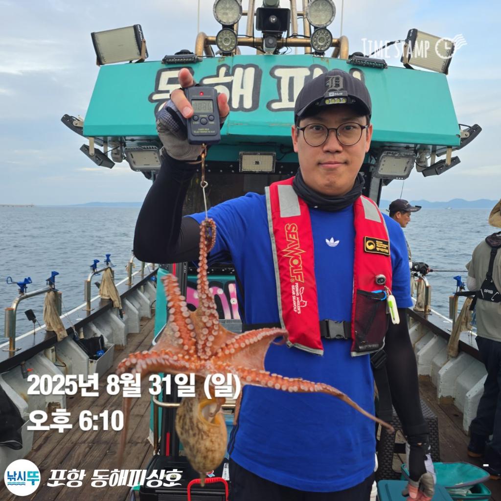 낚시뚜,돌문어,포항(운하관),포항 동해피싱호,낚시뚜2