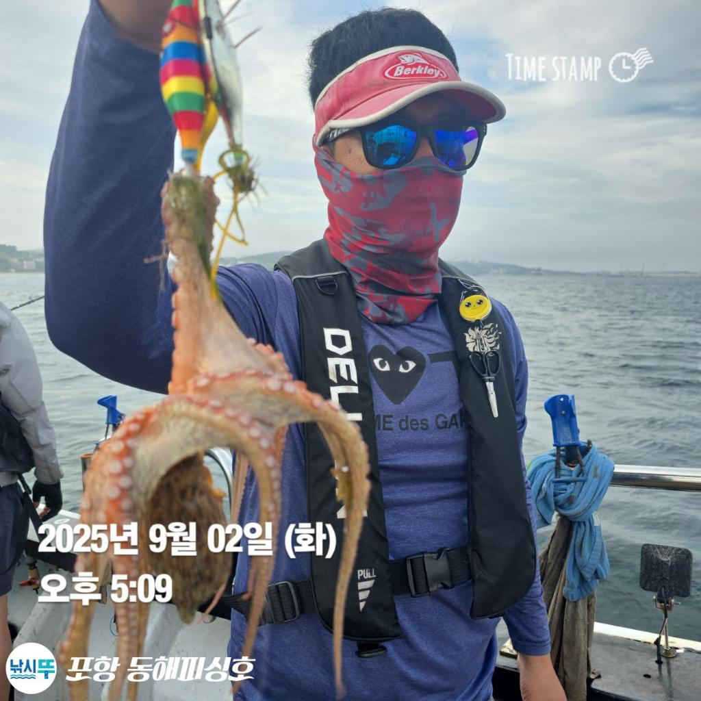 낚시뚜,돌문어,포항(운하관),포항 동해피싱호,낚시뚜6