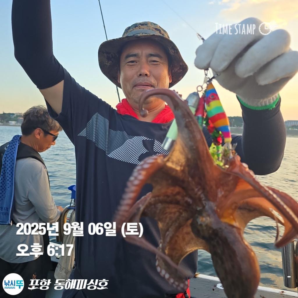낚시뚜,돌문어,포항(운하관),포항 동해피싱호,낚시뚜3
