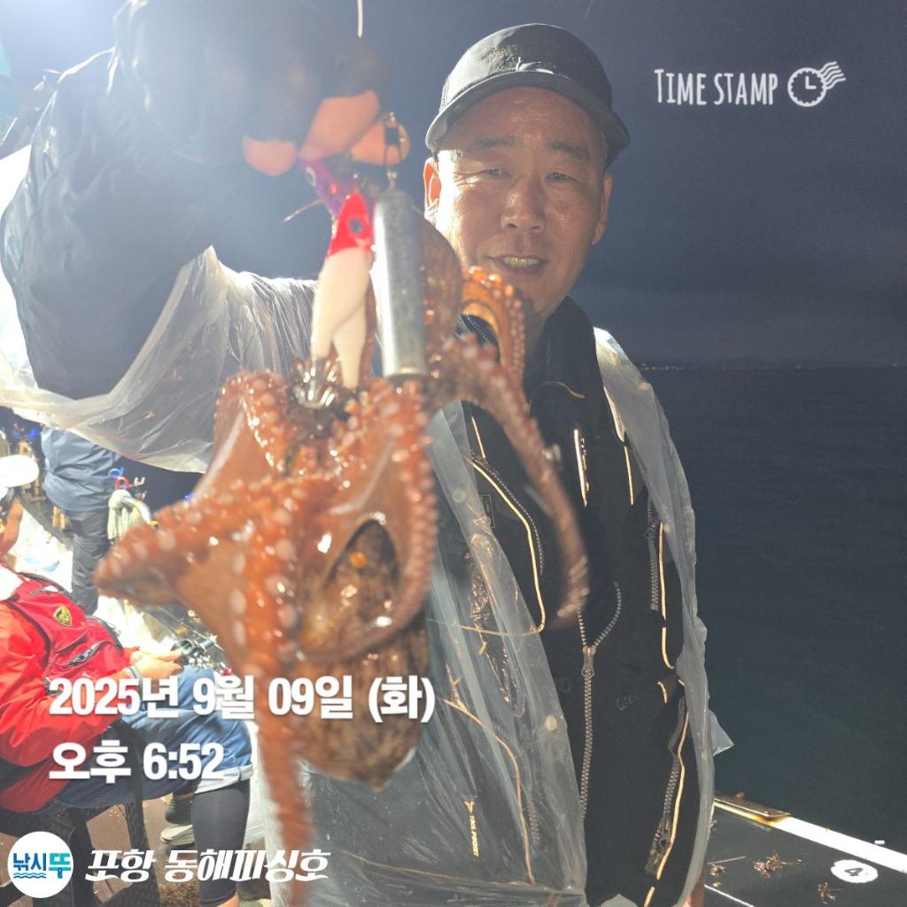 낚시뚜,돌문어,포항(운하관),포항 동해피싱호,낚시뚜4