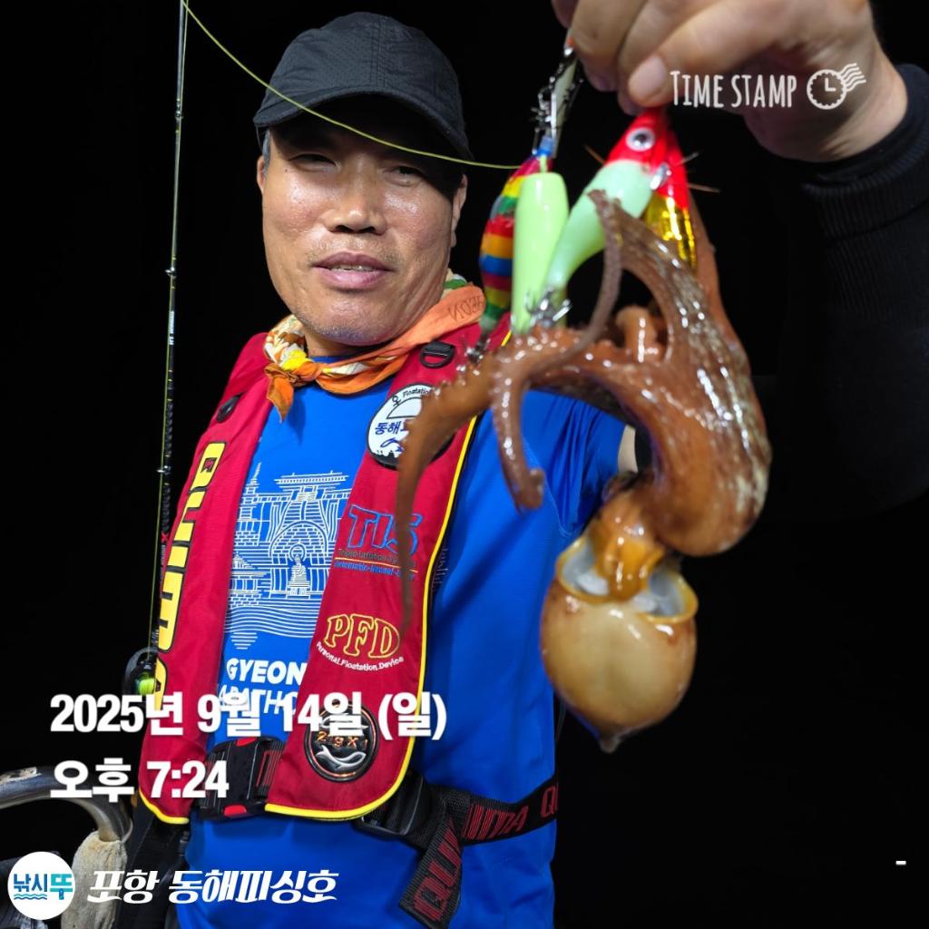 낚시뚜,돌문어,포항(운하관),포항 동해피싱호,낚시뚜8