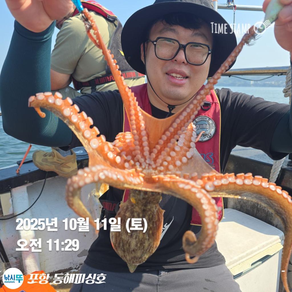 낚시뚜,돌문어,포항(운하관),포항 동해피싱호,낚시뚜9