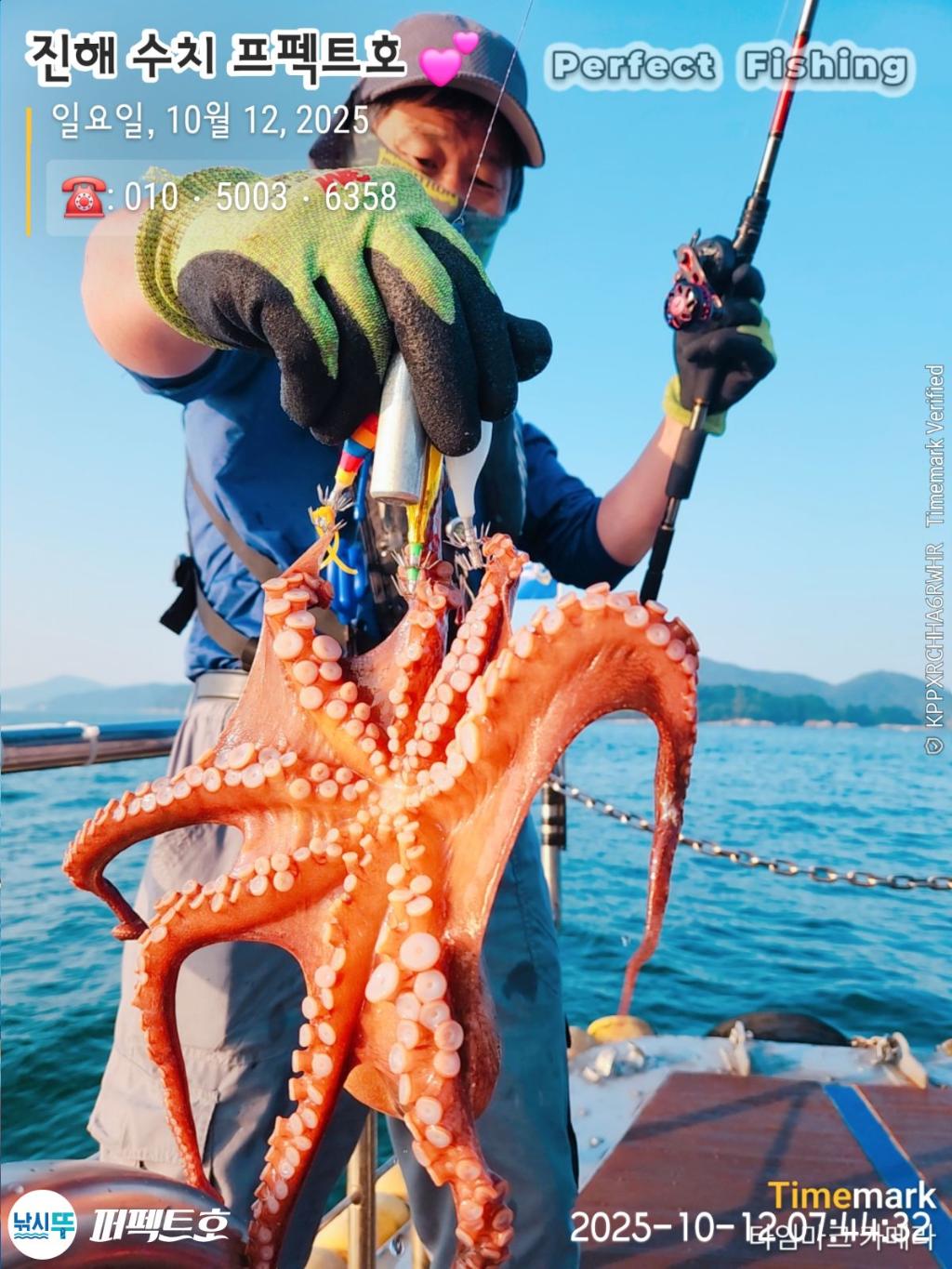 낚시뚜,돌문어,진해 수치마을 방파제,퍼펙트호,낚시뚜21