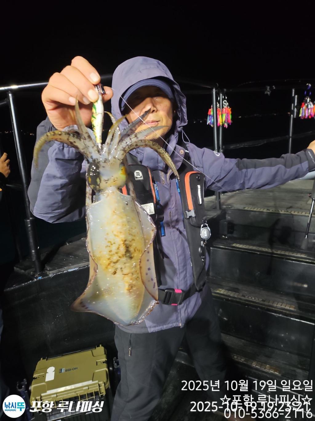 낚시뚜,장어,무늬오징어,구룡포항,포항 루나피싱,낚시뚜6