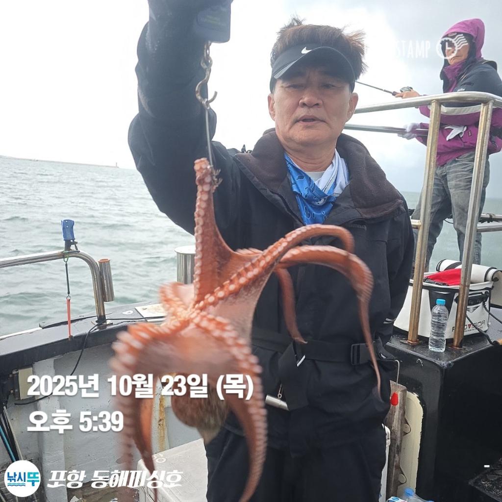 낚시뚜,돌문어,포항(운하관),포항 동해피싱호,낚시뚜5