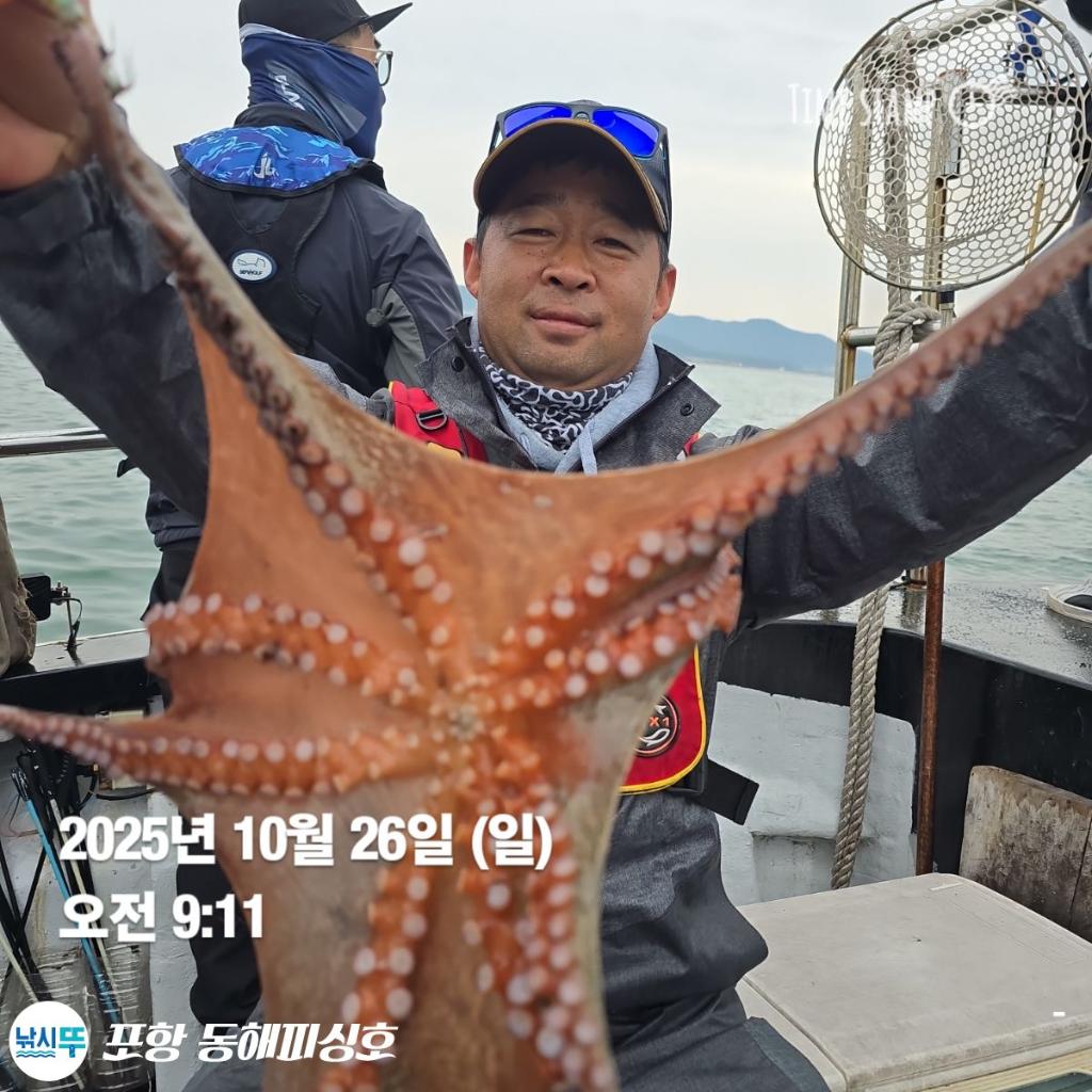 낚시뚜,돌문어,포항(운하관),포항 동해피싱호,낚시뚜6