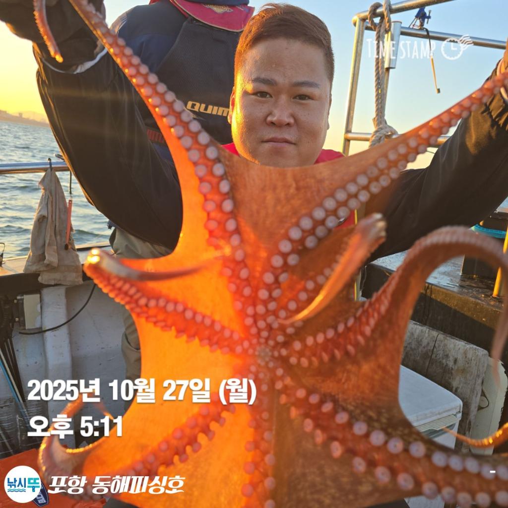낚시뚜,돌문어,포항(운하관),포항 동해피싱호,낚시뚜2