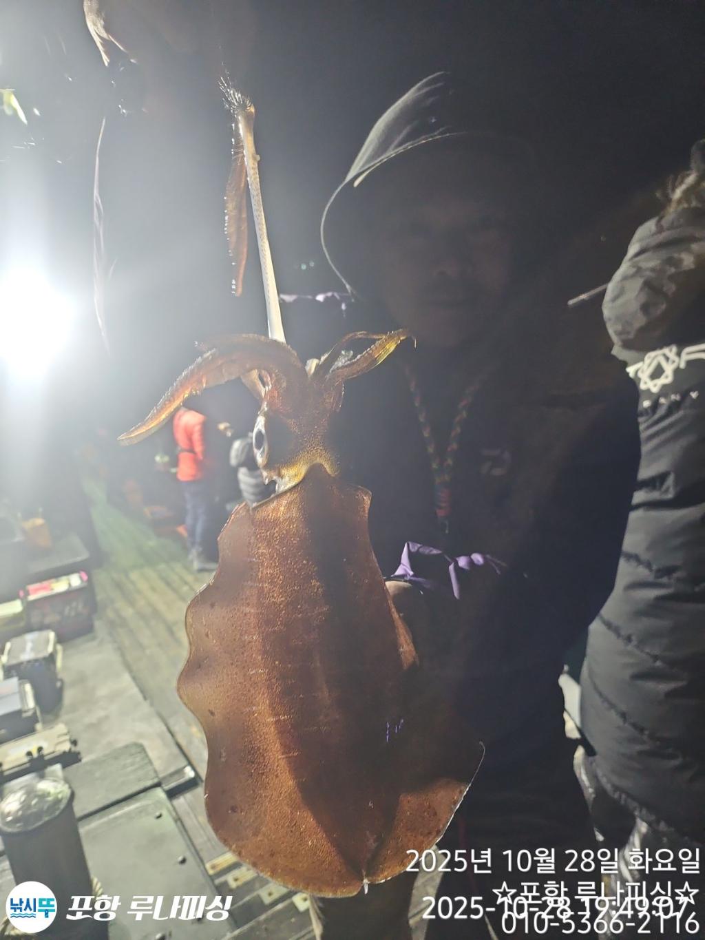 낚시뚜,무늬오징어,구룡포항,포항 루나피싱,낚시뚜9