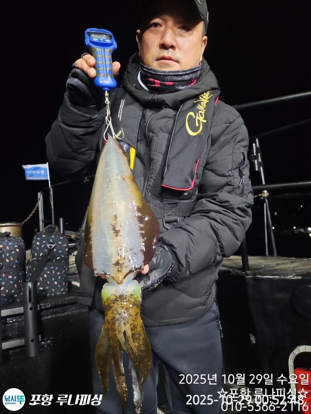 낚시뚜,무늬오징어,구룡포항,포항 루나피싱,낚시뚜7