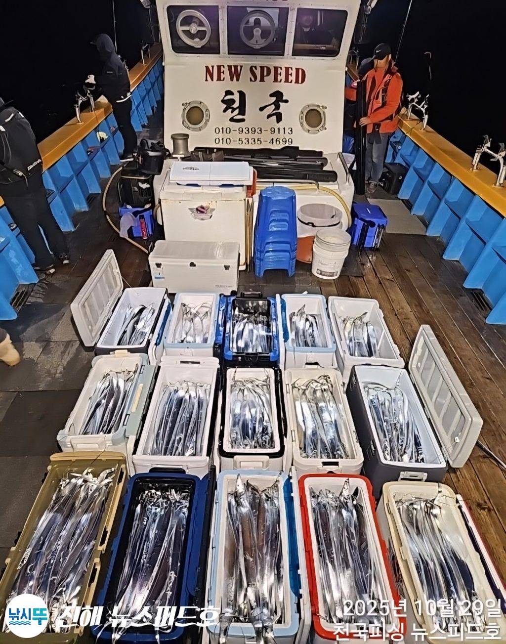 낚시뚜,갈치,진해행암항,진해 뉴스피드호,낚시뚜23