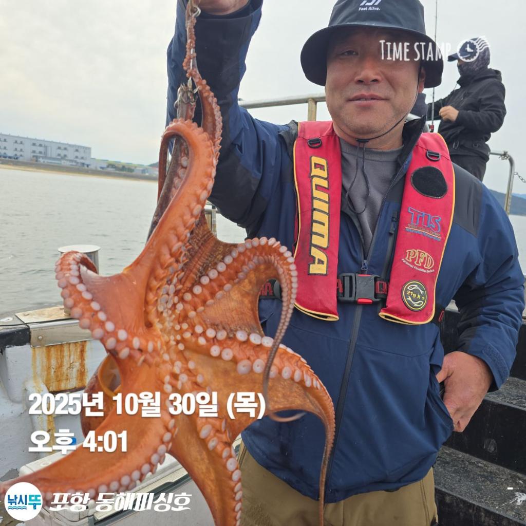 낚시뚜,돌문어,포항(운하관),포항 동해피싱호,낚시뚜2