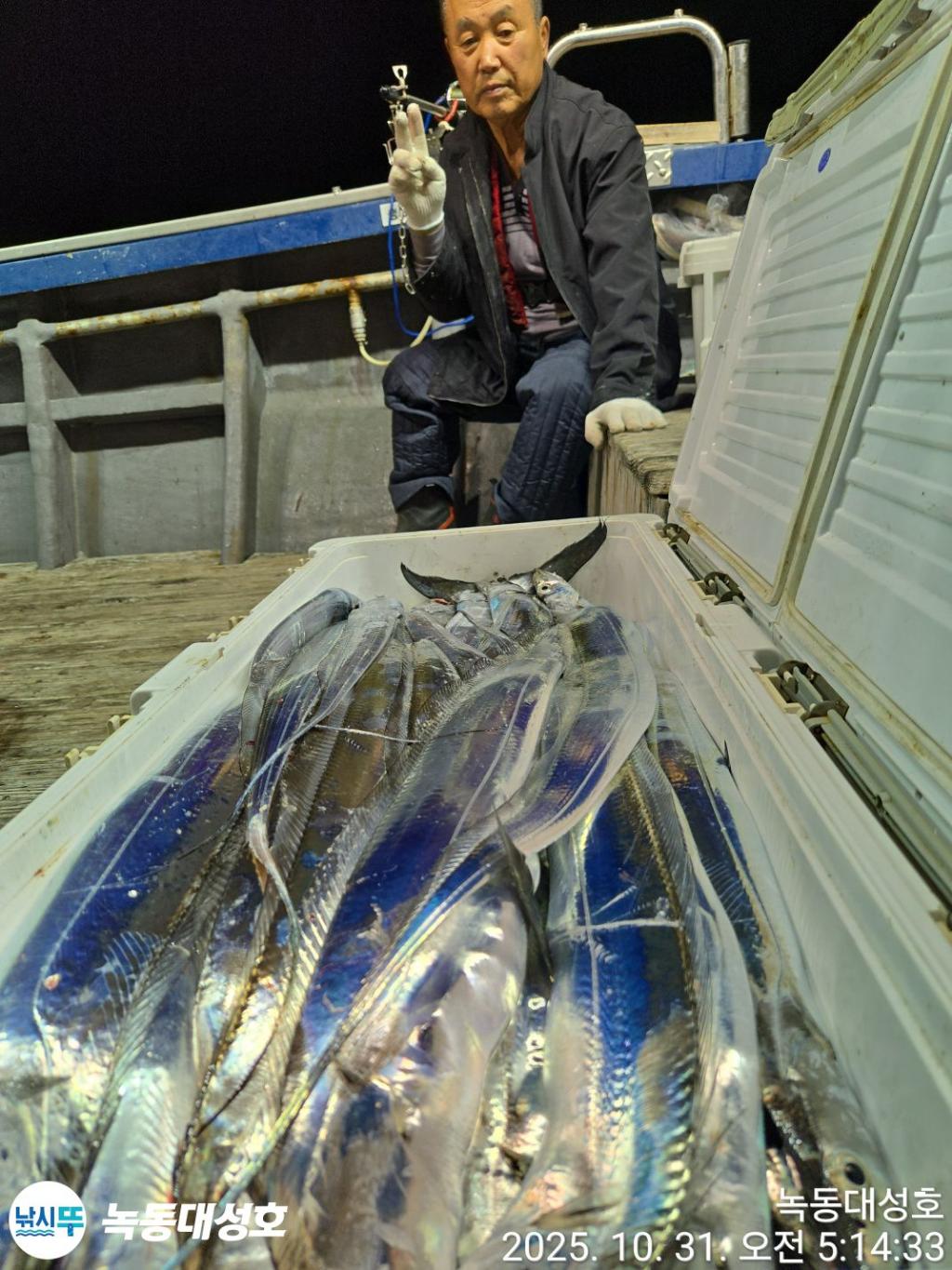 낚시뚜,갈치,녹동항,녹동대성호,낚시뚜21