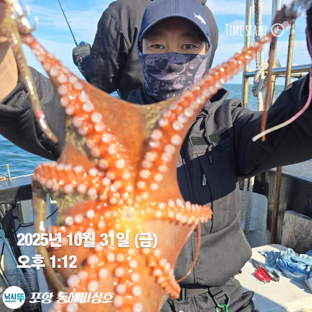 낚시뚜,돌문어,포항(운하관),포항 동해피싱호,낚시뚜8