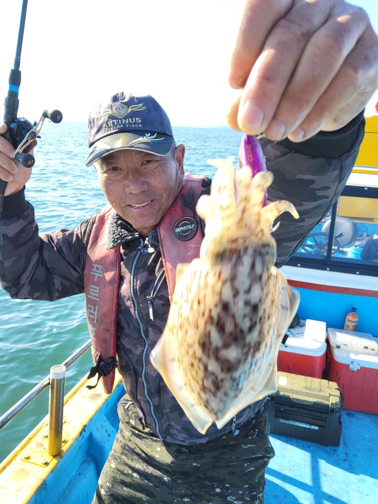 낚시뚜,갑오징어,오천항,푸르러호(뉴해양호),낚시뚜3