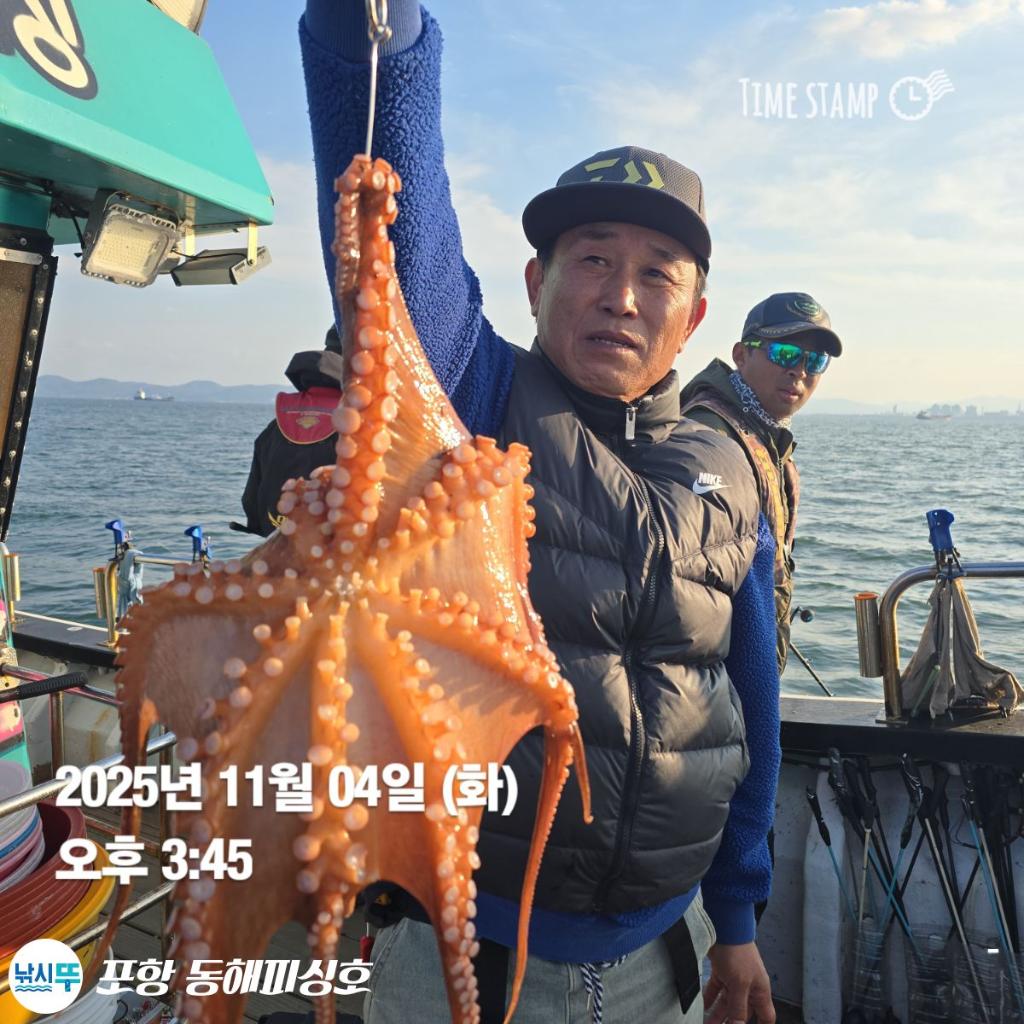 낚시뚜,돌문어,포항(운하관),포항 동해피싱호,낚시뚜2